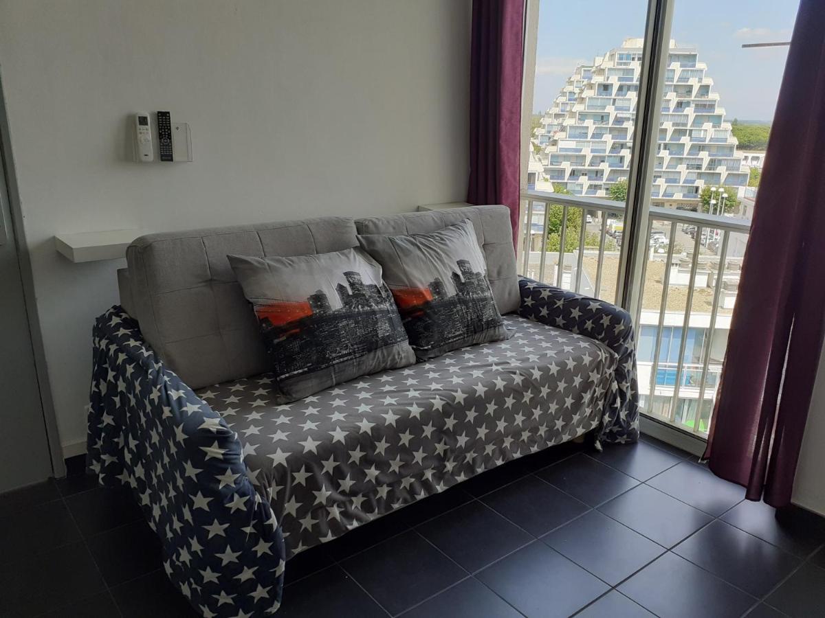 Grand Studio Avec Vue Mer A La Grande Motte - Clim Wifi Εξωτερικό φωτογραφία
